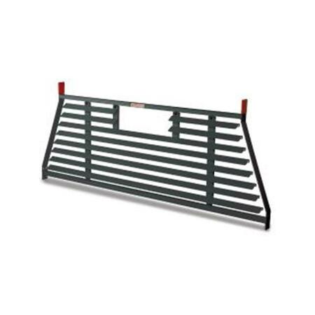 WEATHER GUARD Steel Cab Protector, Black WEA1904-5-02